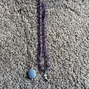 2 Piece Stone Necklaces